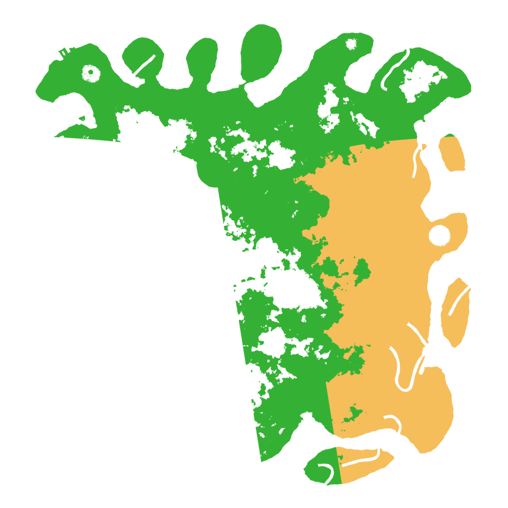 Biome Rust Map: Procedural Map, Size: 4250, Seed: 413786306