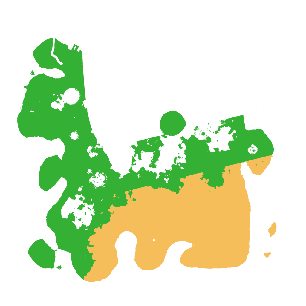 Biome Rust Map: Procedural Map, Size: 3365, Seed: 1