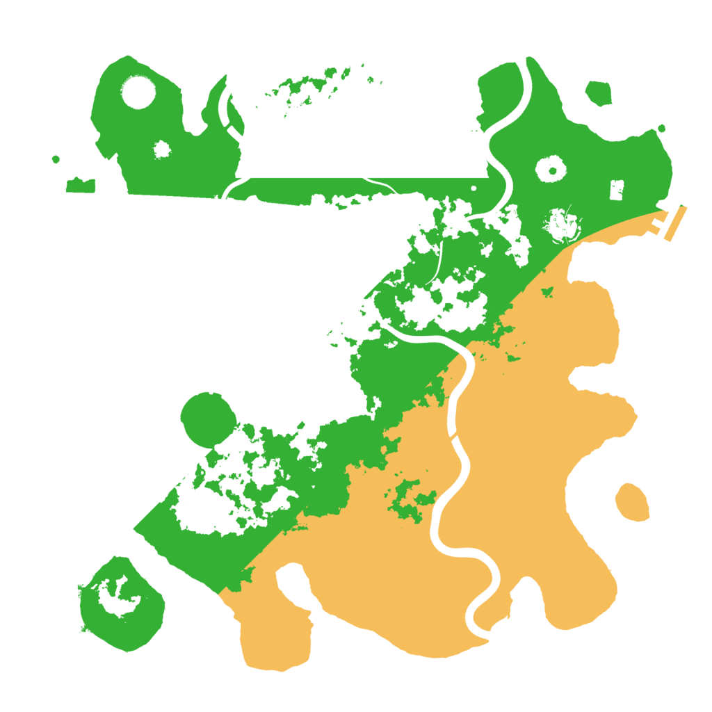 Biome Rust Map: Procedural Map, Size: 3750, Seed: 489518950