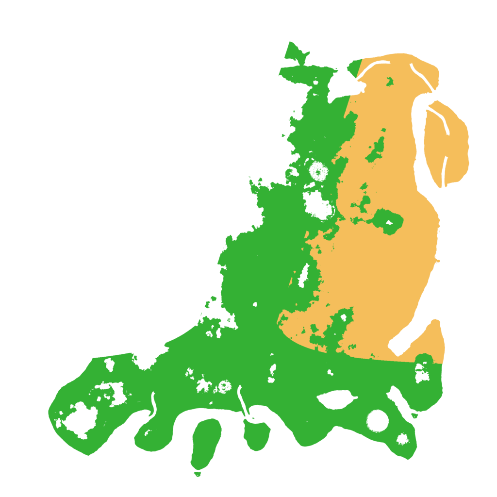 Biome Rust Map: Procedural Map, Size: 4000, Seed: 1728603601