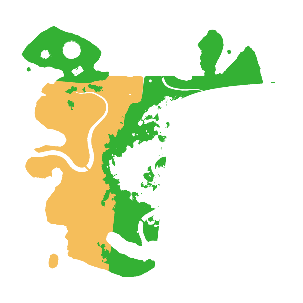 Biome Rust Map: Procedural Map, Size: 3000, Seed: 314016133