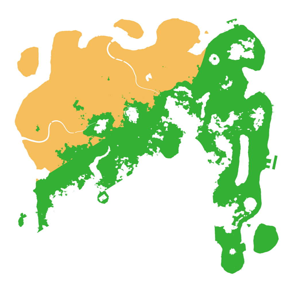 Biome Rust Map: Procedural Map, Size: 4250, Seed: 1976321044