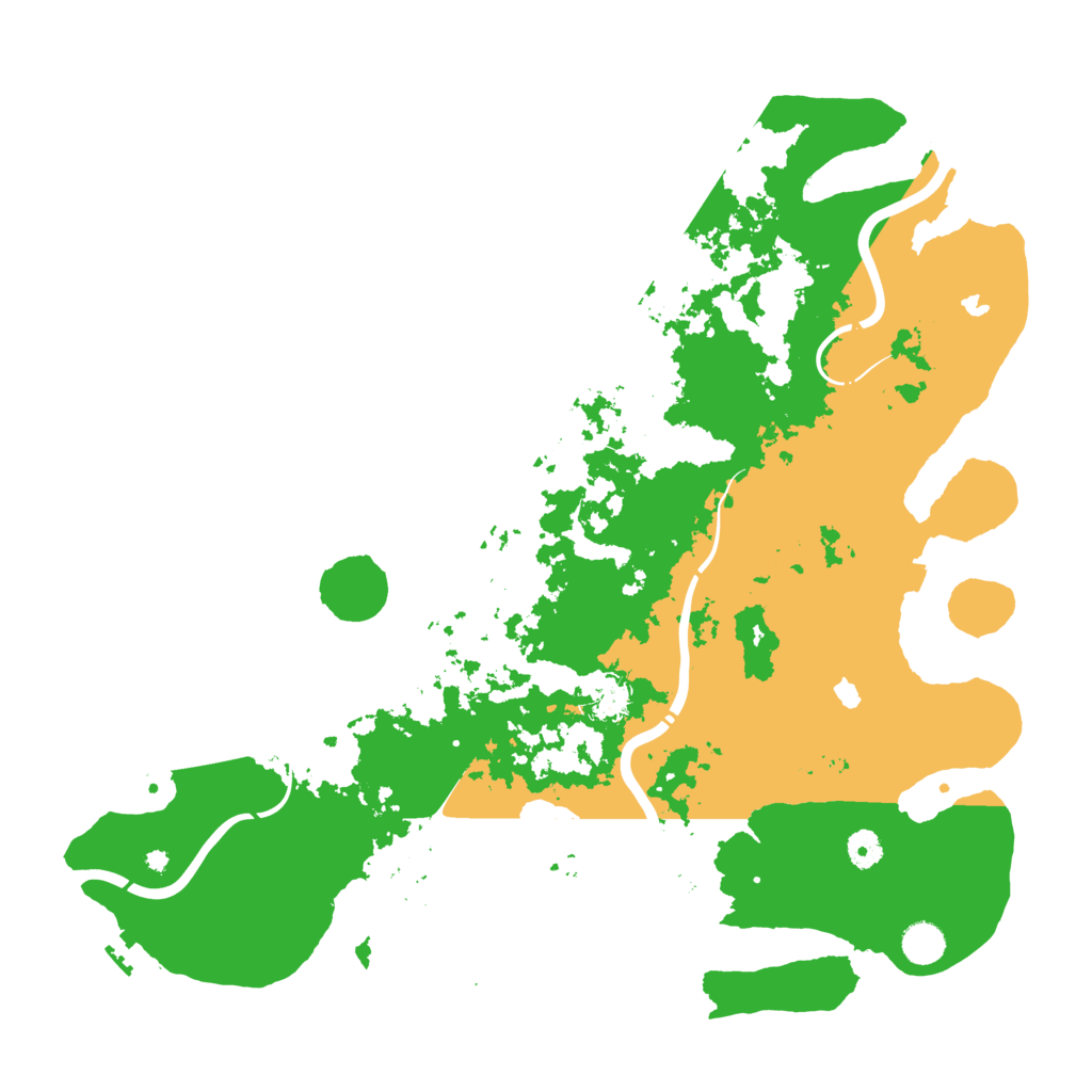 Biome Rust Map: Procedural Map, Size: 4500, Seed: 5364629