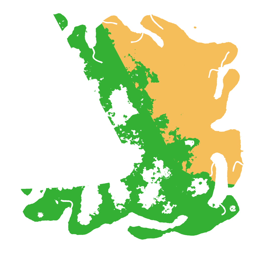 Biome Rust Map: Procedural Map, Size: 4250, Seed: 651110
