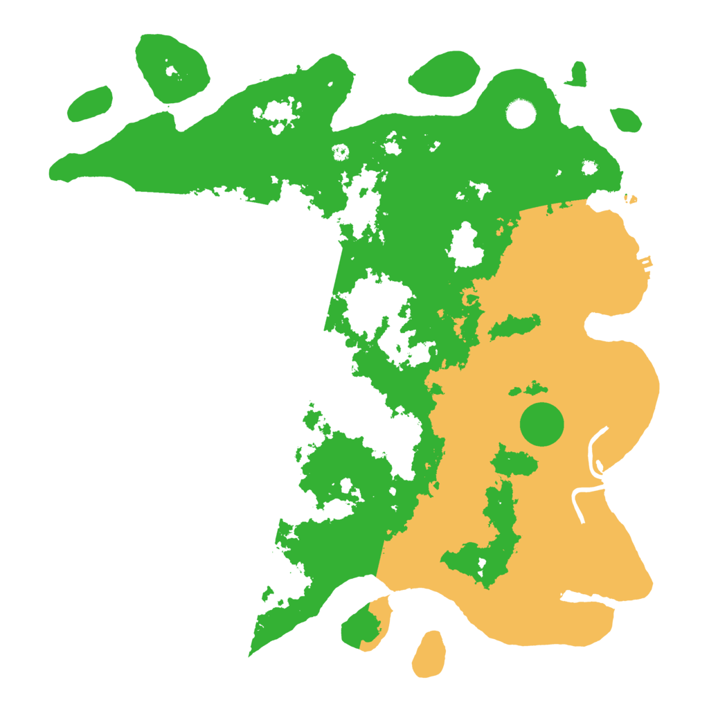 Biome Rust Map: Procedural Map, Size: 4250, Seed: 5521890