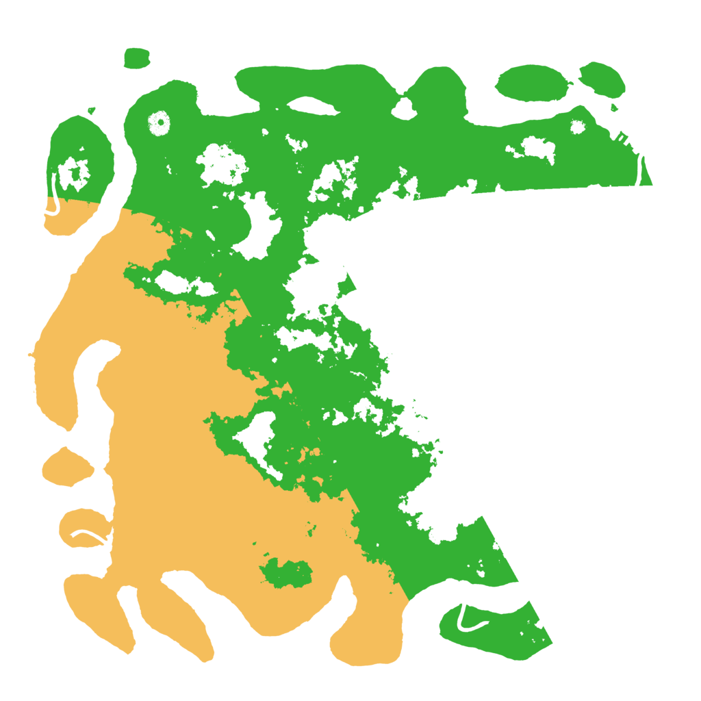 Biome Rust Map: Procedural Map, Size: 4500, Seed: 5042022