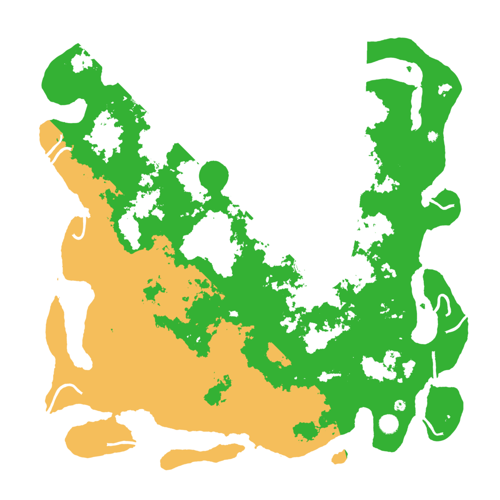 Biome Rust Map: Procedural Map, Size: 4500, Seed: 4535226