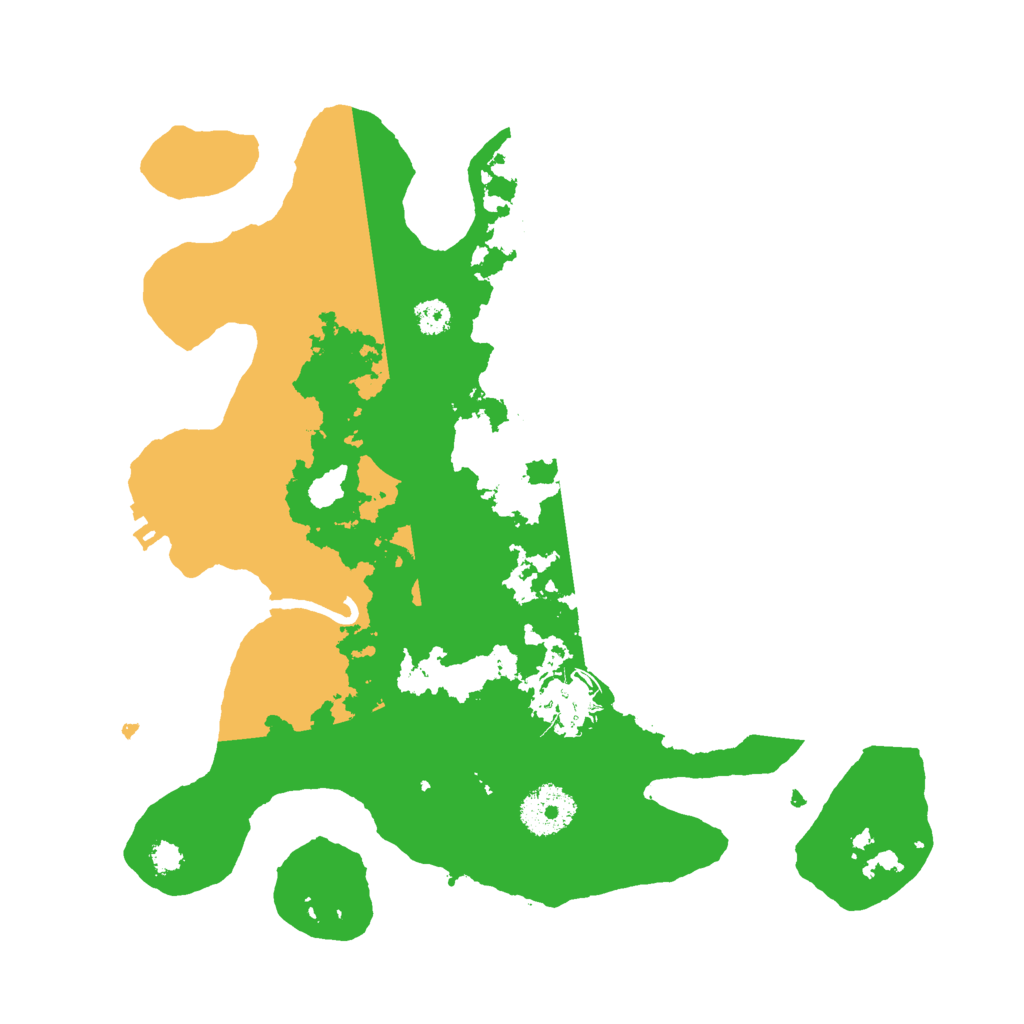 Biome Rust Map: Procedural Map, Size: 3000, Seed: 19198606