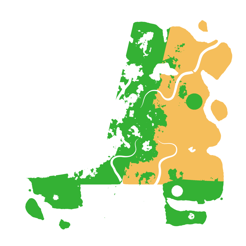 Biome Rust Map: Procedural Map, Size: 4000, Seed: 4554852