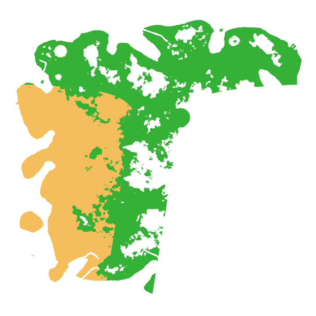 Biome Rust Map: Procedural Map, Size: 4500, Seed: 1540343395