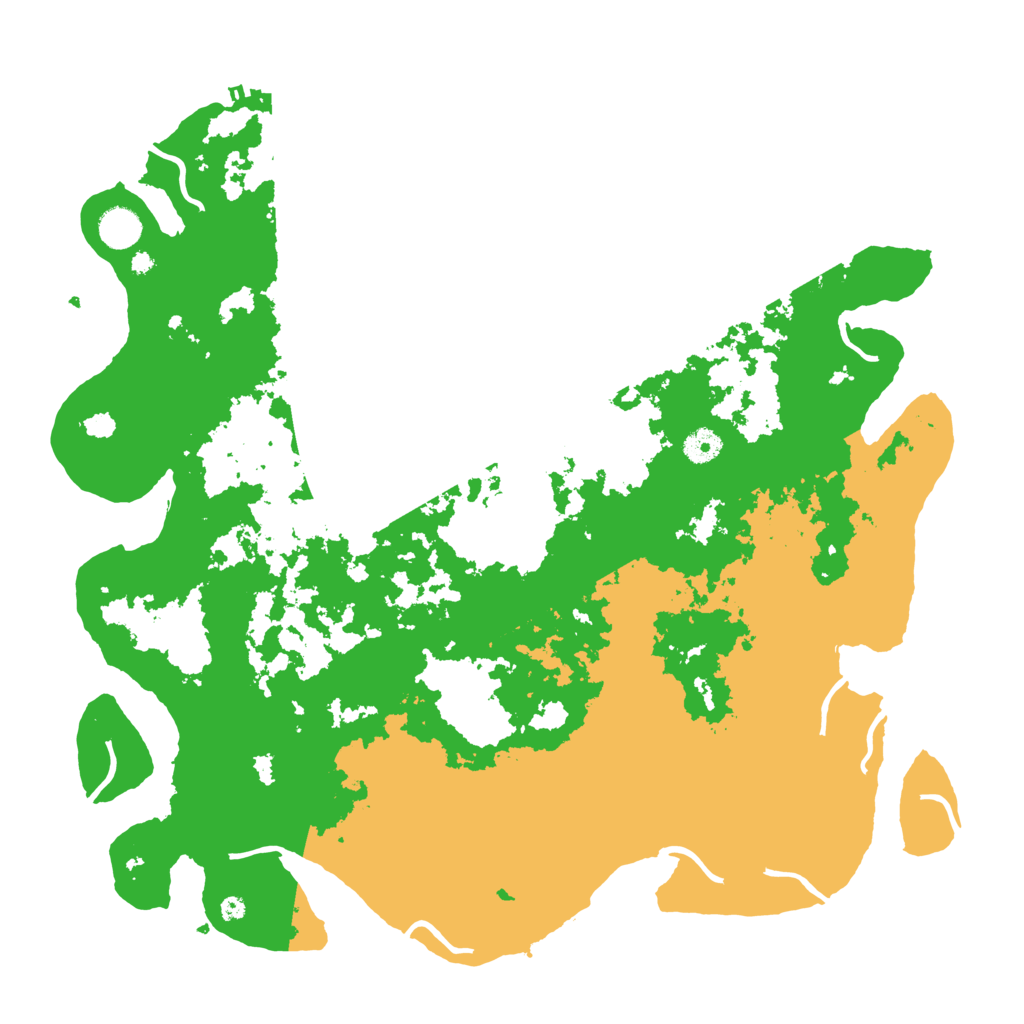 Biome Rust Map: Procedural Map, Size: 4300, Seed: 1390781074