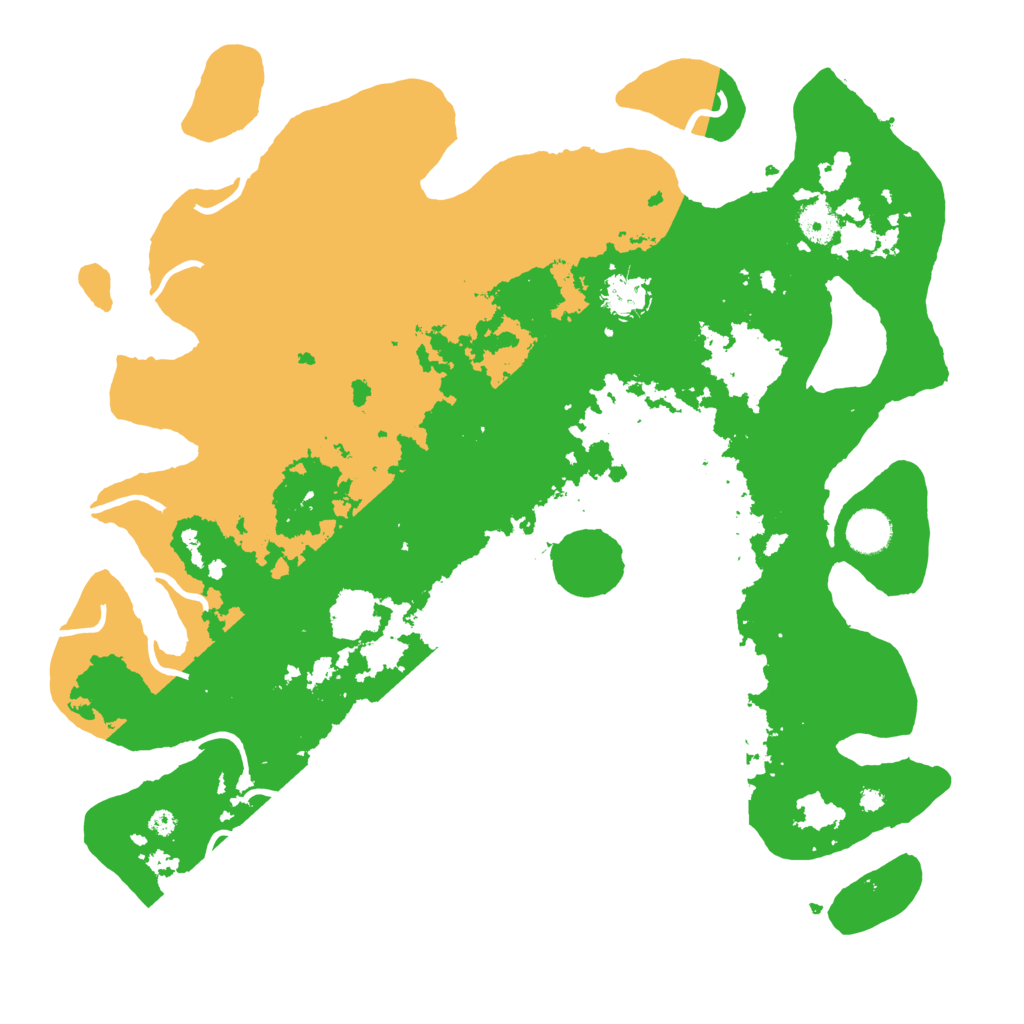 Biome Rust Map: Procedural Map, Size: 4000, Seed: 533048