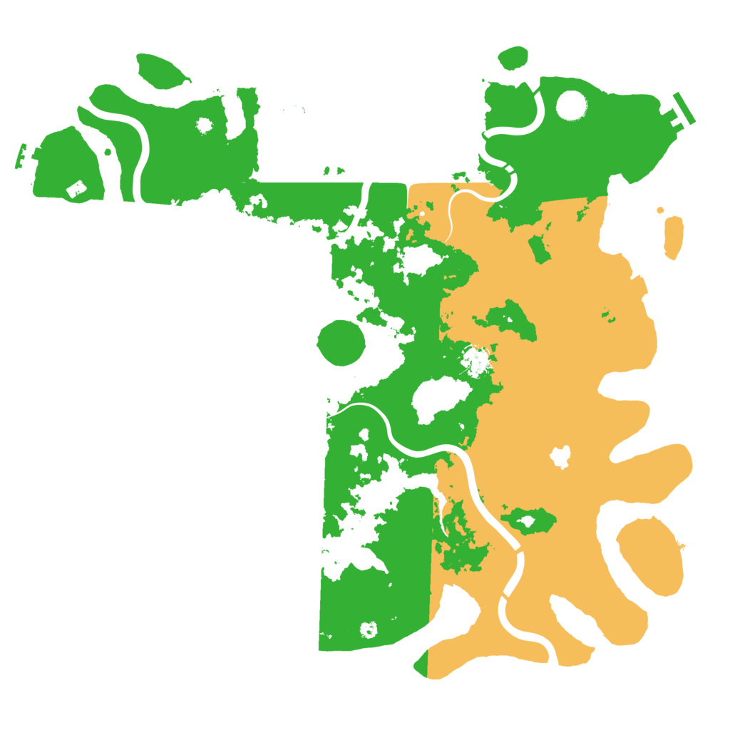 Biome Rust Map: Procedural Map, Size: 4250, Seed: 1347957198