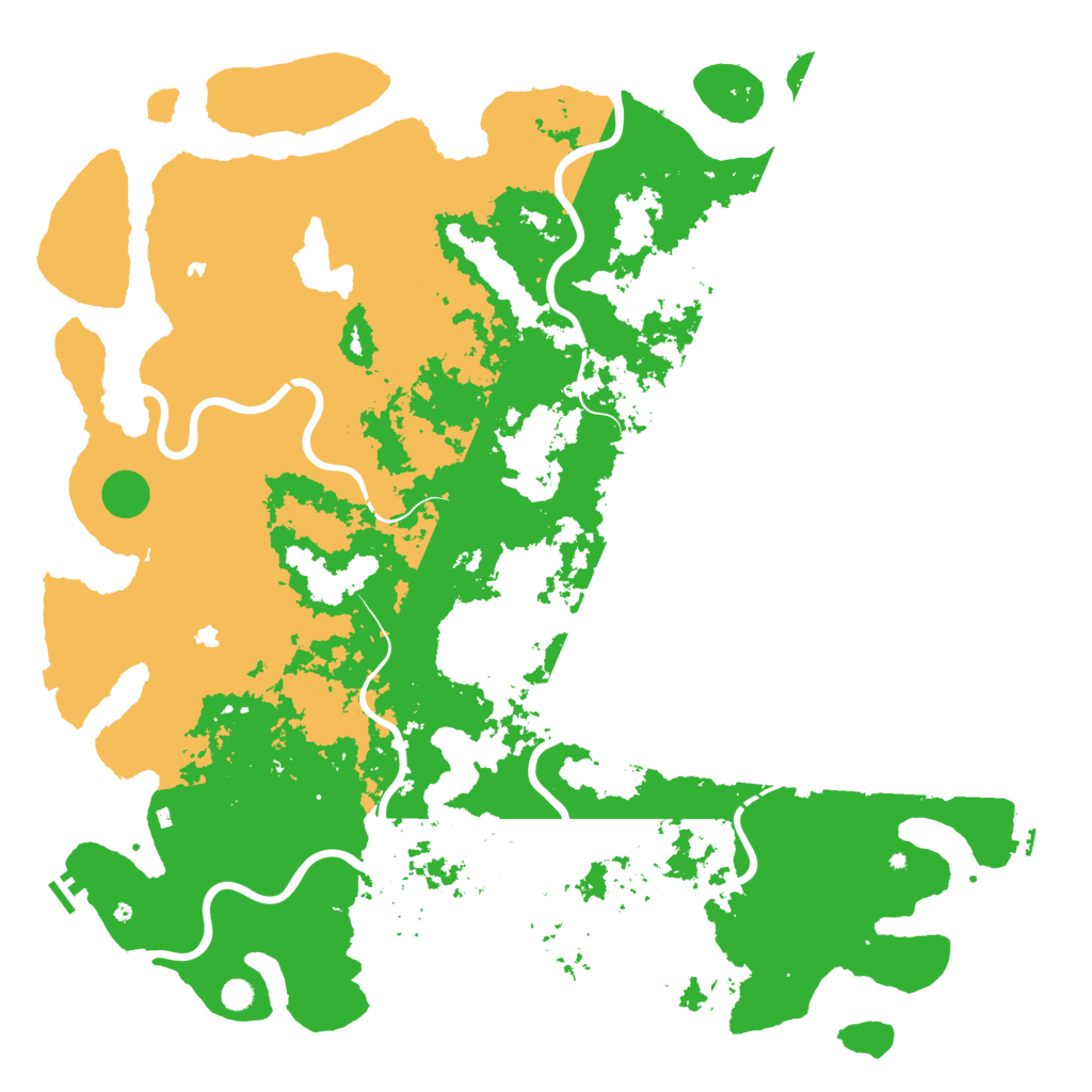 Biome Rust Map: Procedural Map, Size: 6000, Seed: 265943