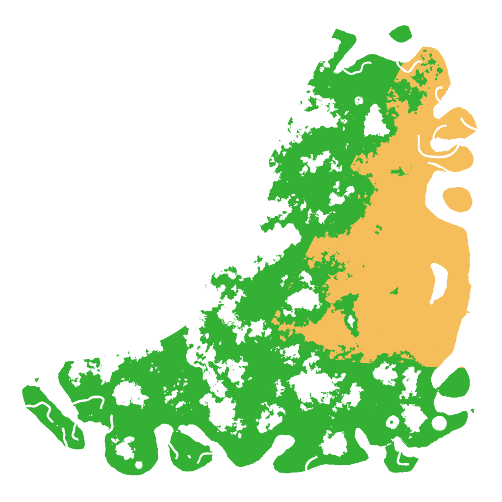 Biome Rust Map: Procedural Map, Size: 6000, Seed: 756161