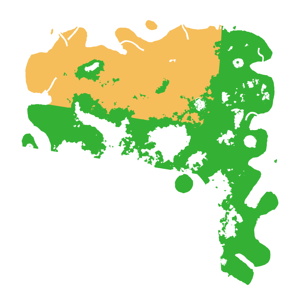 Biome Rust Map: Procedural Map, Size: 4500, Seed: 51700