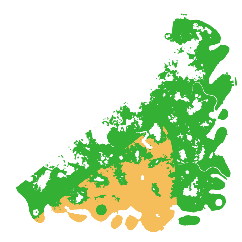 Biome Rust Map: Procedural Map, Size: 6000, Seed: 471697