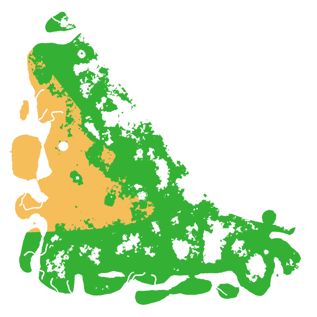 Biome Rust Map: Procedural Map, Size: 6000, Seed: 20143742