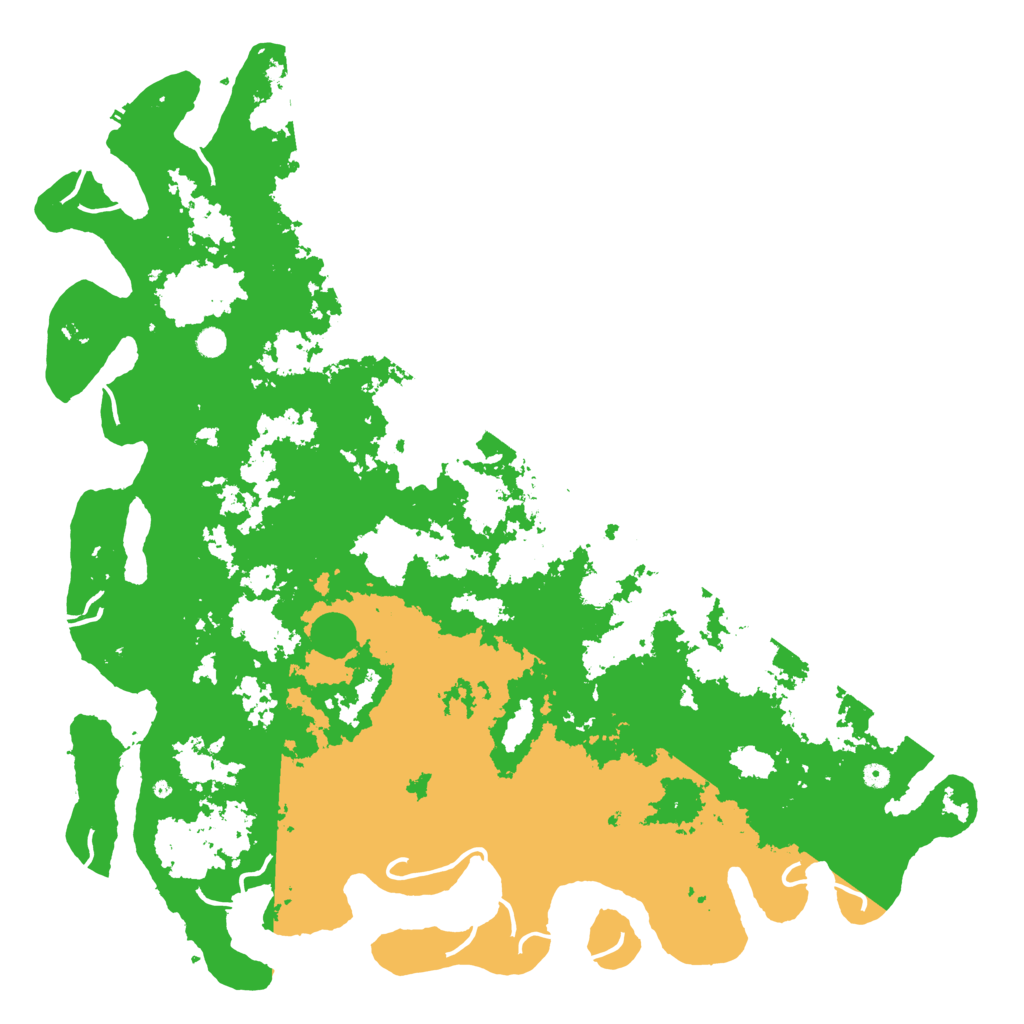 Biome Rust Map: Procedural Map, Size: 6000, Seed: 408864
