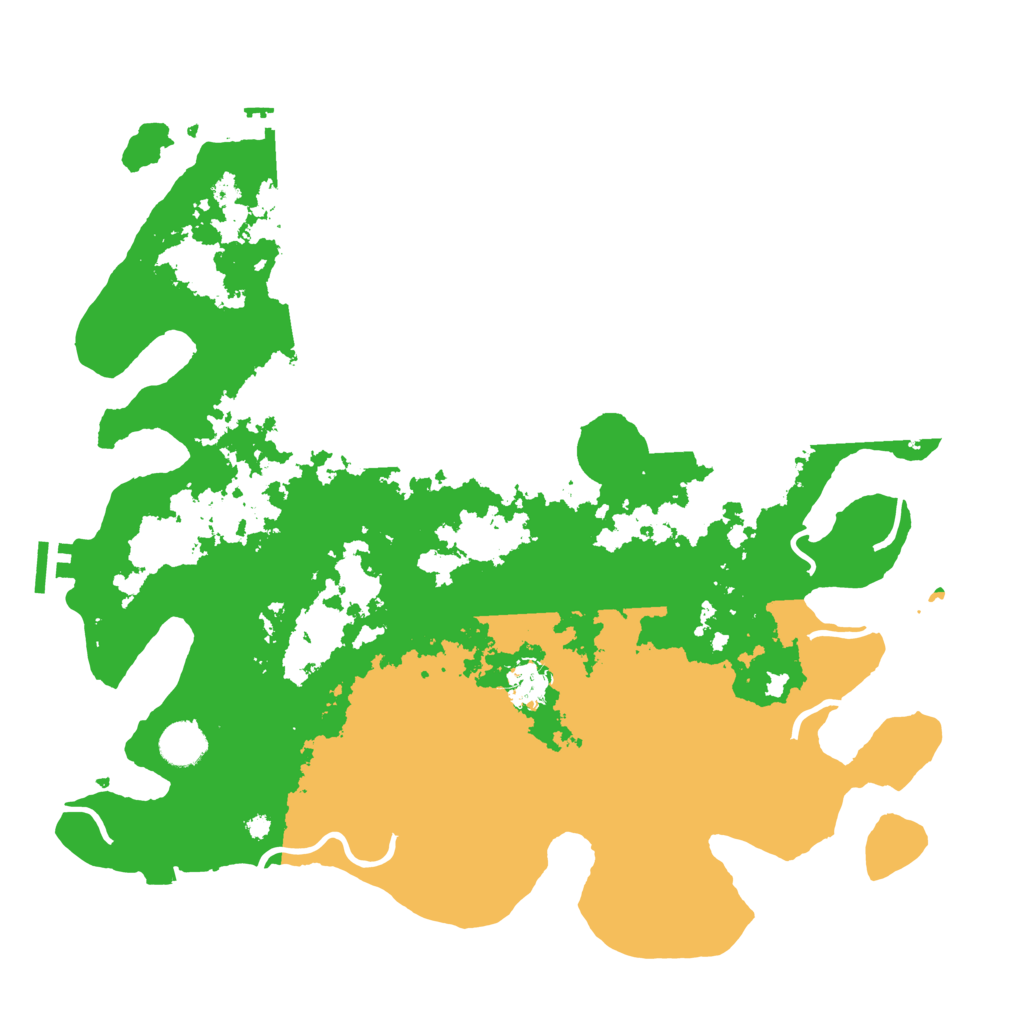 Biome Rust Map: Procedural Map, Size: 4000, Seed: 20298413