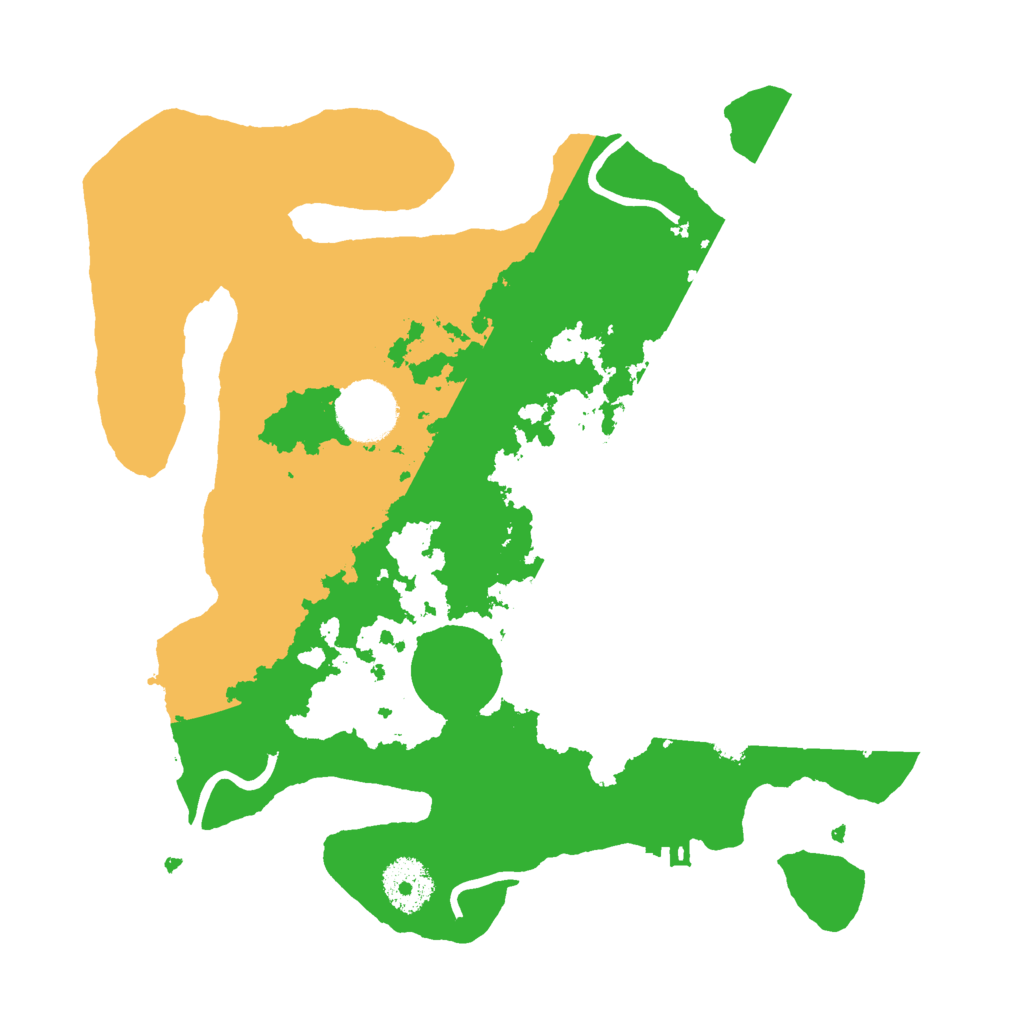 Biome Rust Map: Procedural Map, Size: 3000, Seed: 830013