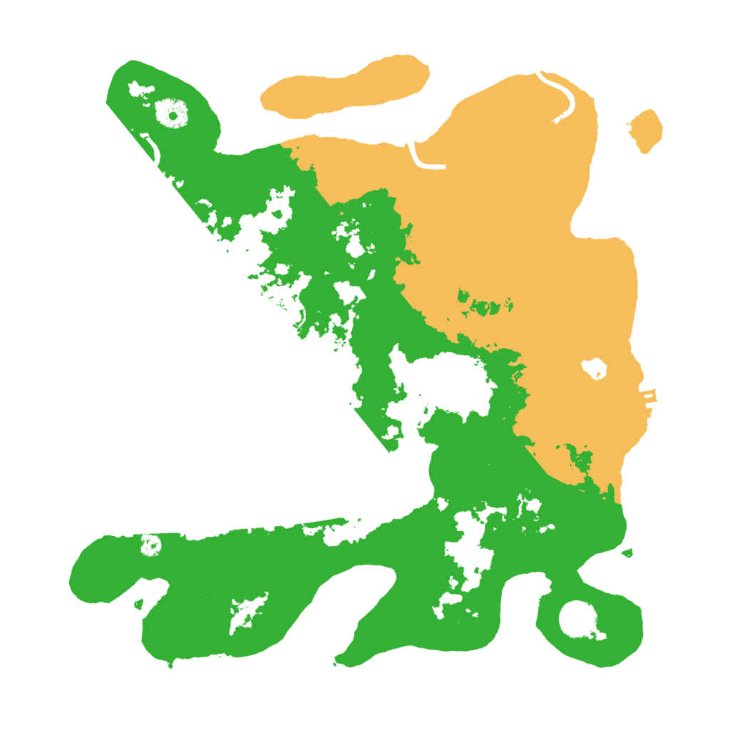 Biome Rust Map: Procedural Map, Size: 3500, Seed: 756982