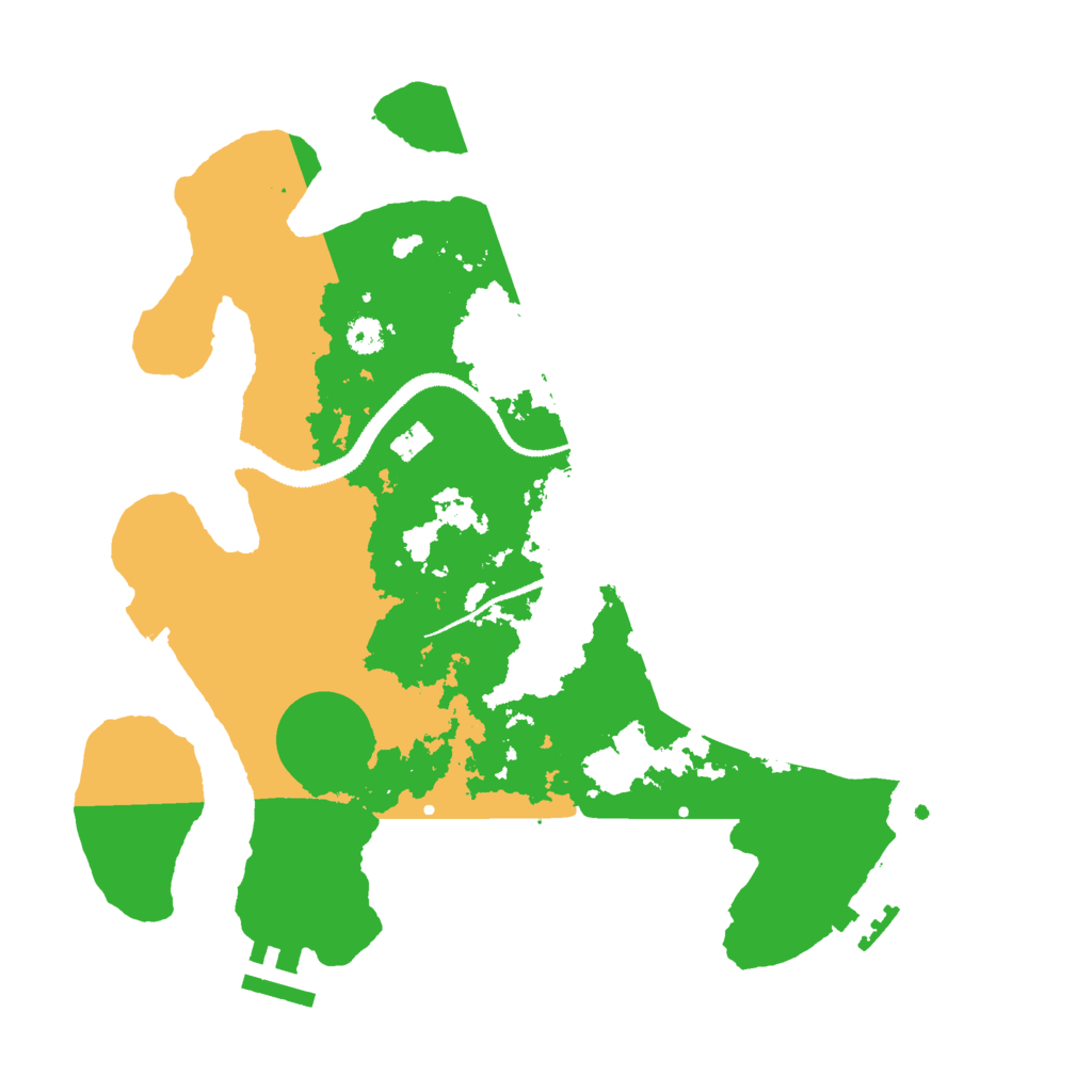 Biome Rust Map: Procedural Map, Size: 3000, Seed: 1757563634