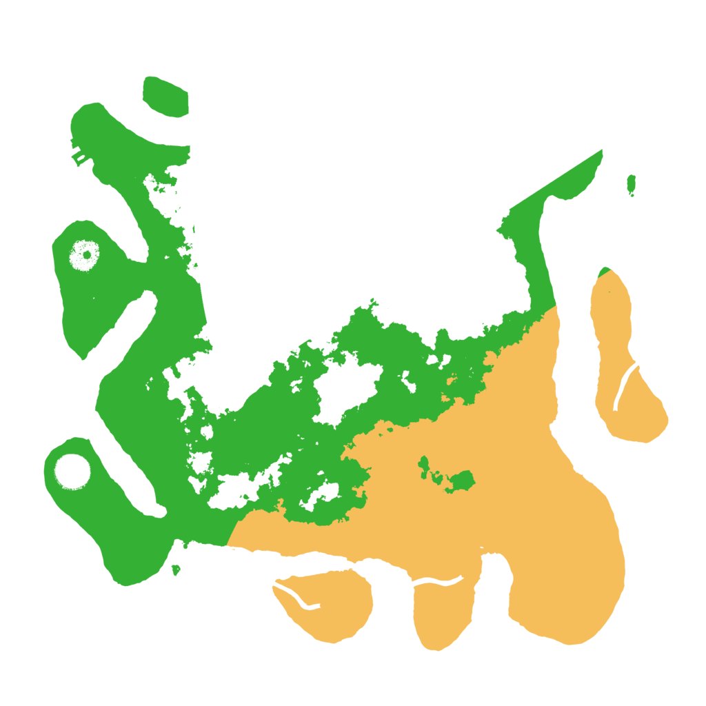 Biome Rust Map: Procedural Map, Size: 3500, Seed: 1212427945