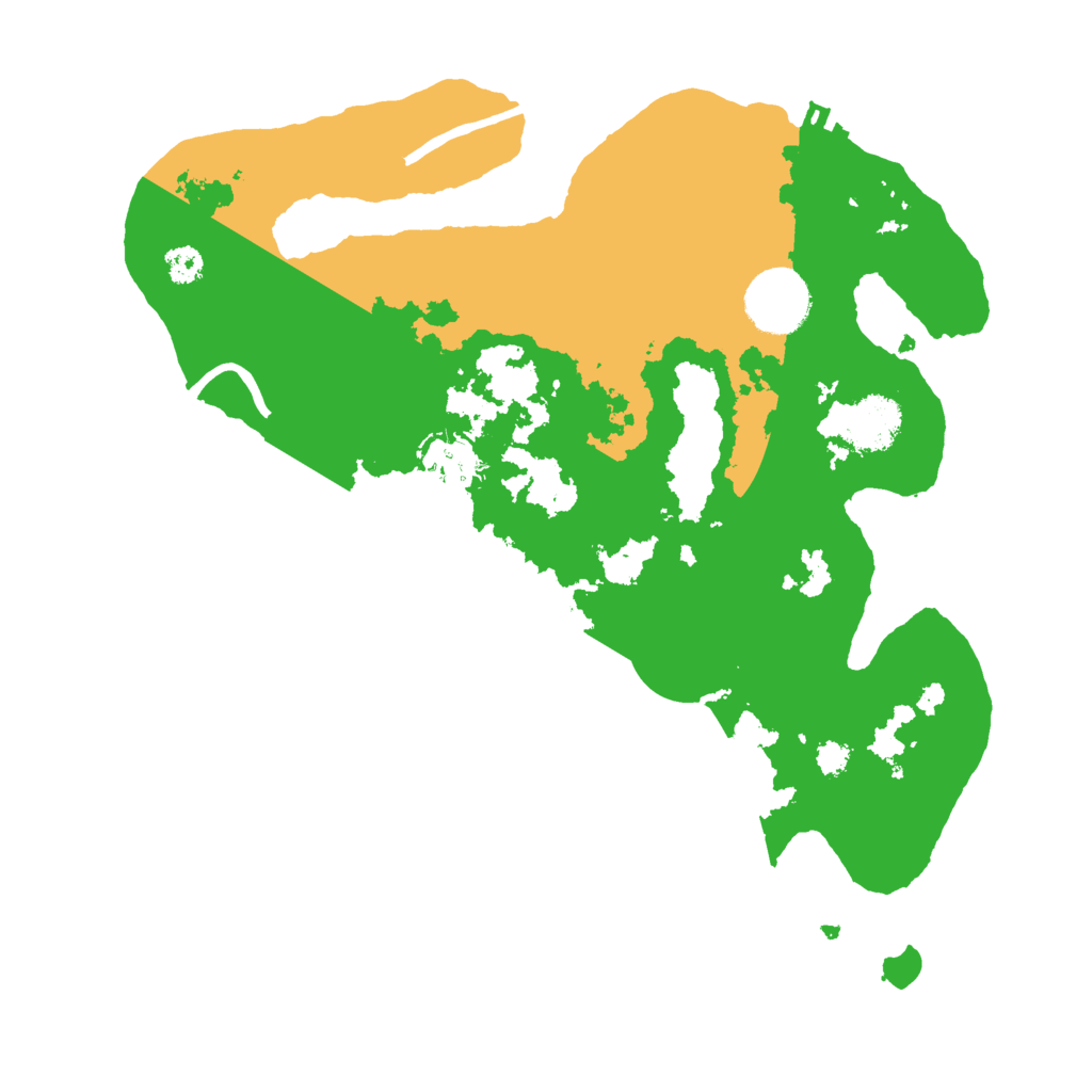 Biome Rust Map: Procedural Map, Size: 3000, Seed: 119451298