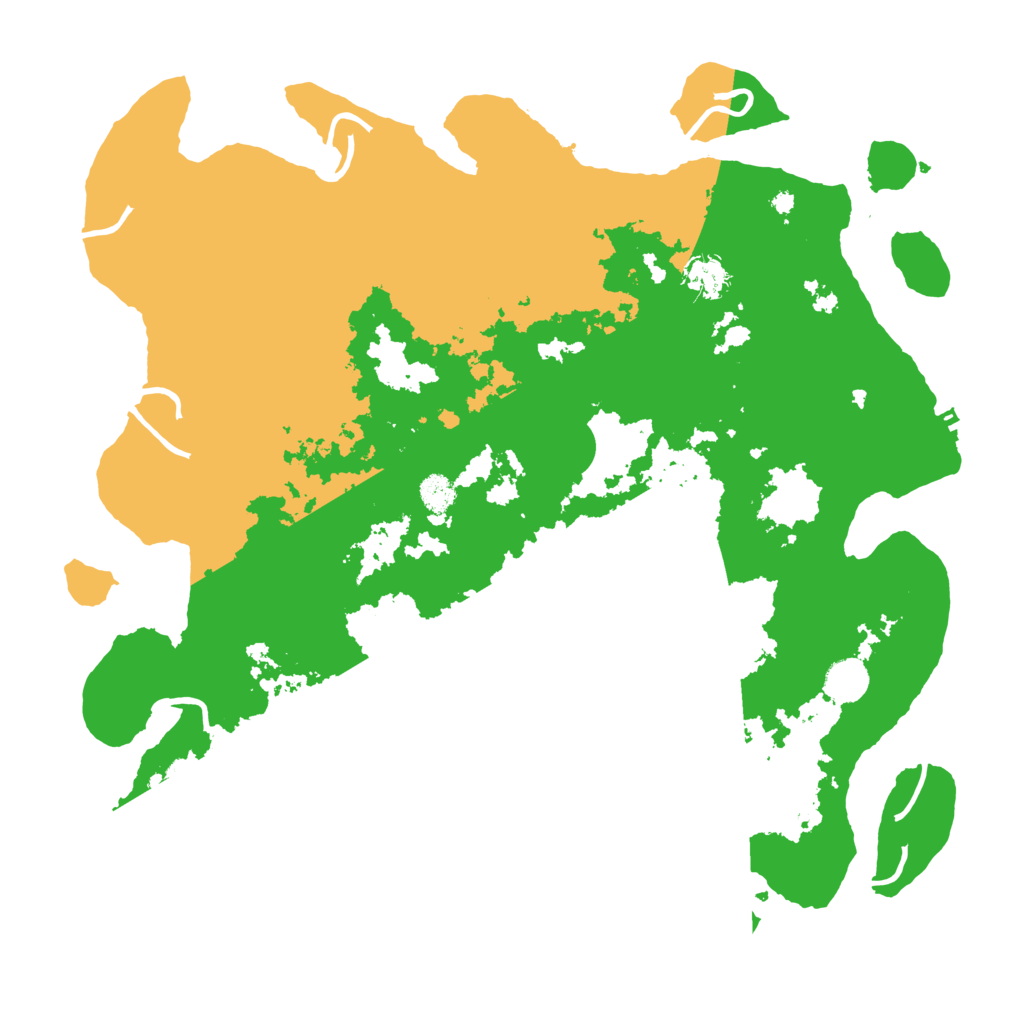 Biome Rust Map: Procedural Map, Size: 4250, Seed: 5820
