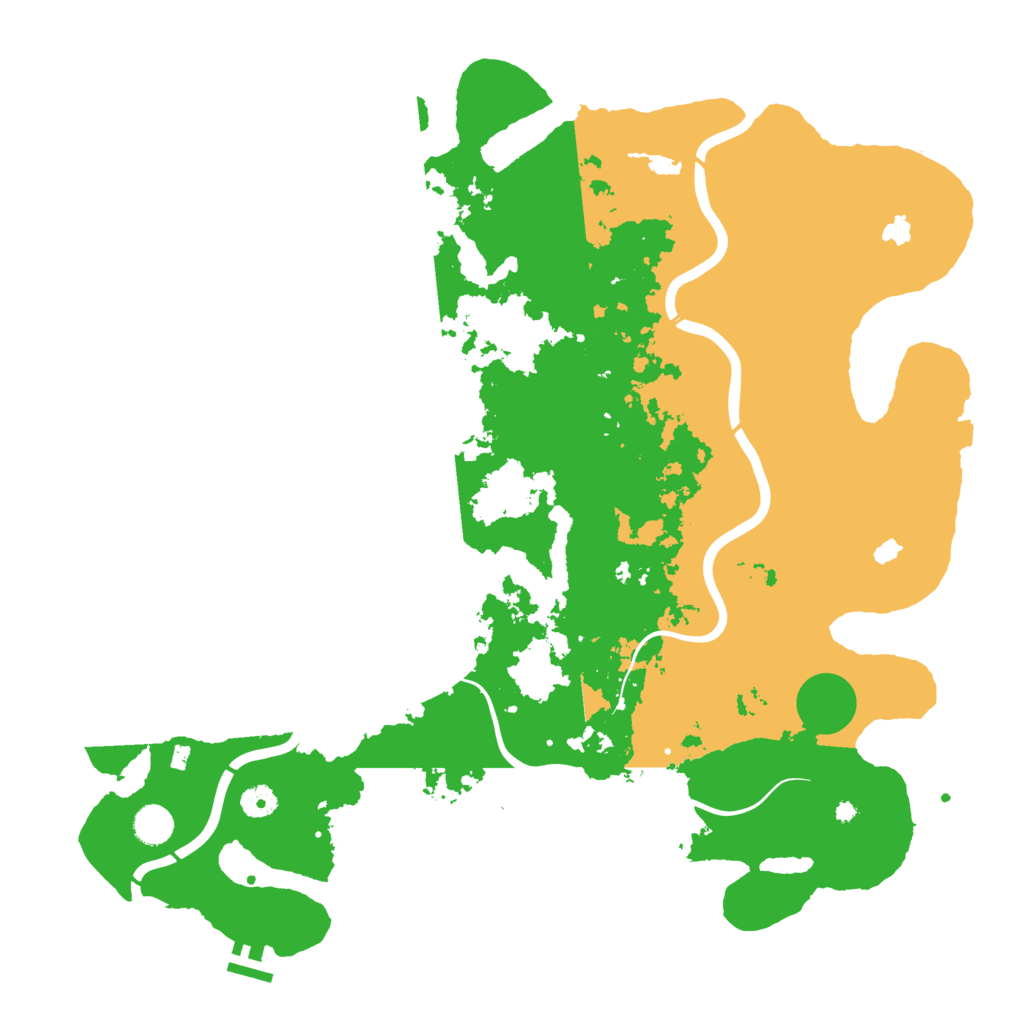 Biome Rust Map: Procedural Map, Size: 4500, Seed: 4048113