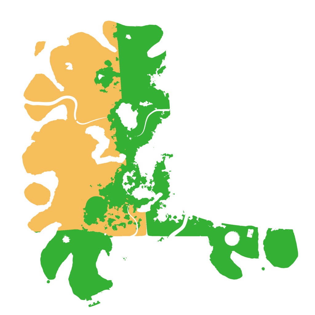 Biome Rust Map: Procedural Map, Size: 4000, Seed: 42673048