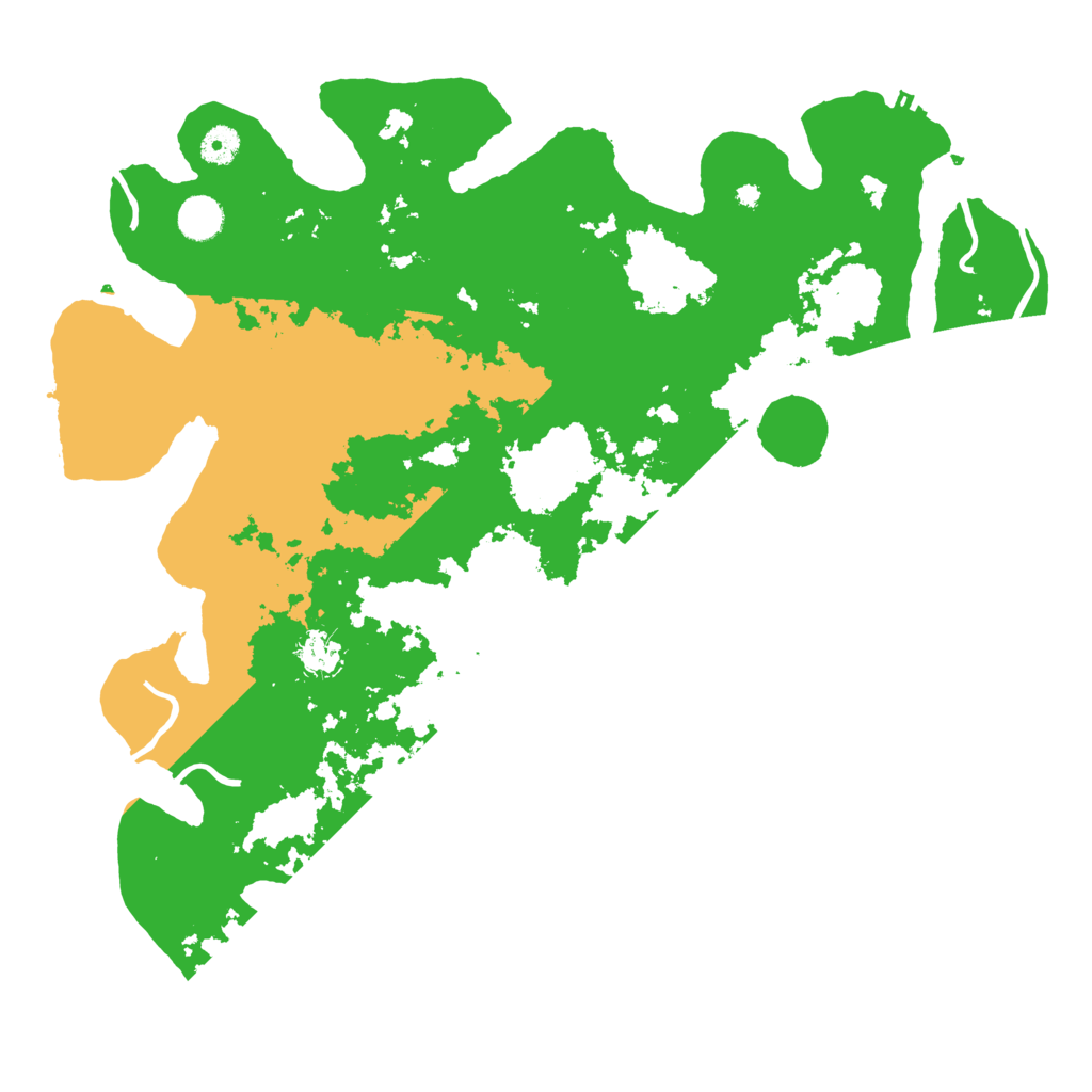 Biome Rust Map: Procedural Map, Size: 4250, Seed: 306449024