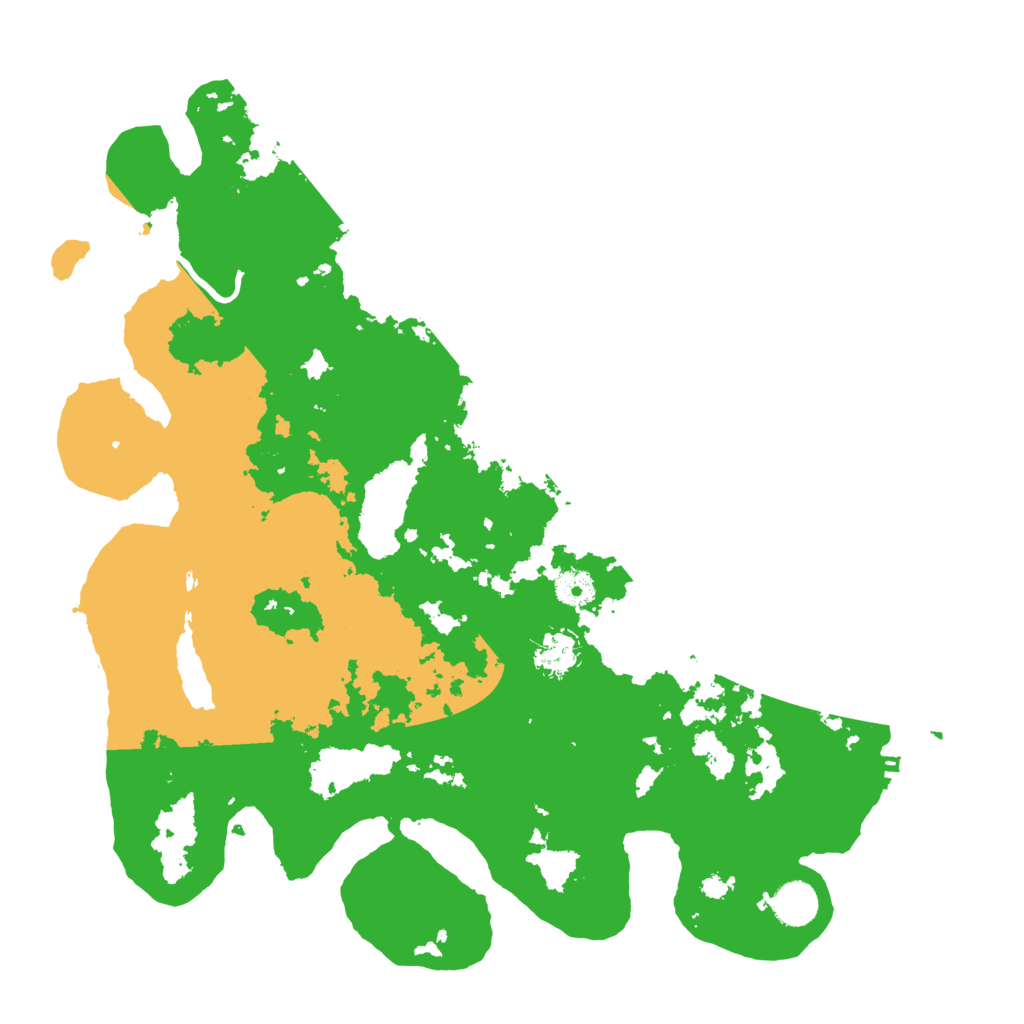 Biome Rust Map: Procedural Map, Size: 4000, Seed: 1976119223