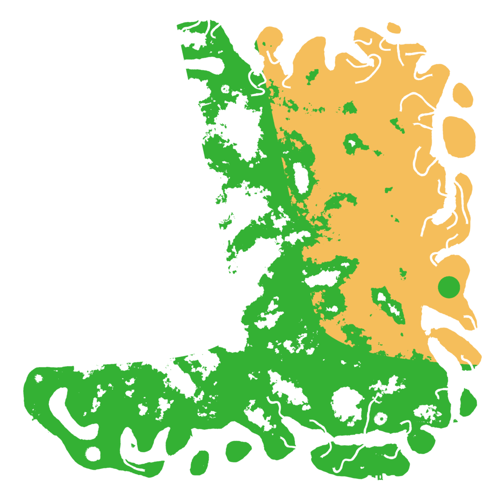 Biome Rust Map: Procedural Map, Size: 6000, Seed: 2106201398
