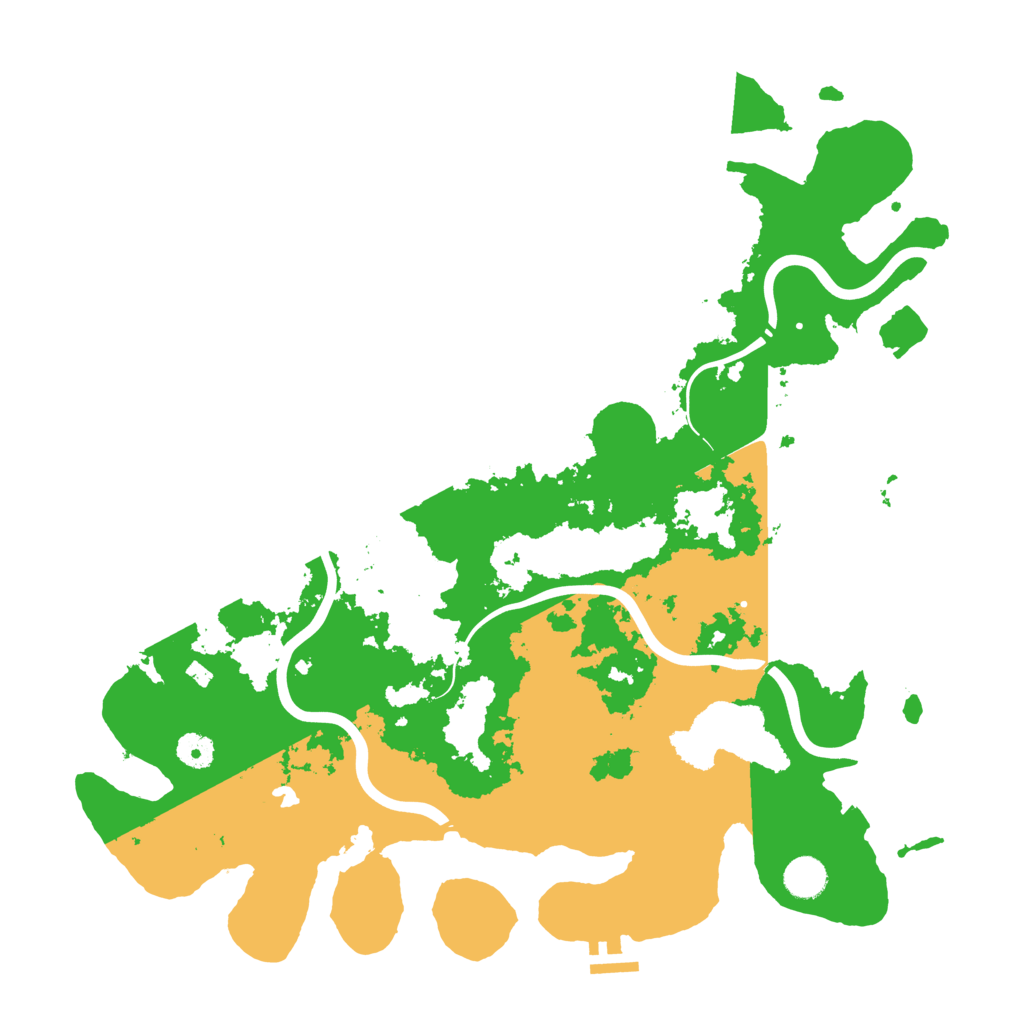 Biome Rust Map: Procedural Map, Size: 4250, Seed: 443371258