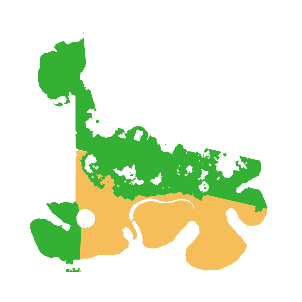 Biome Rust Map: Procedural Map, Size: 3000, Seed: 788332815