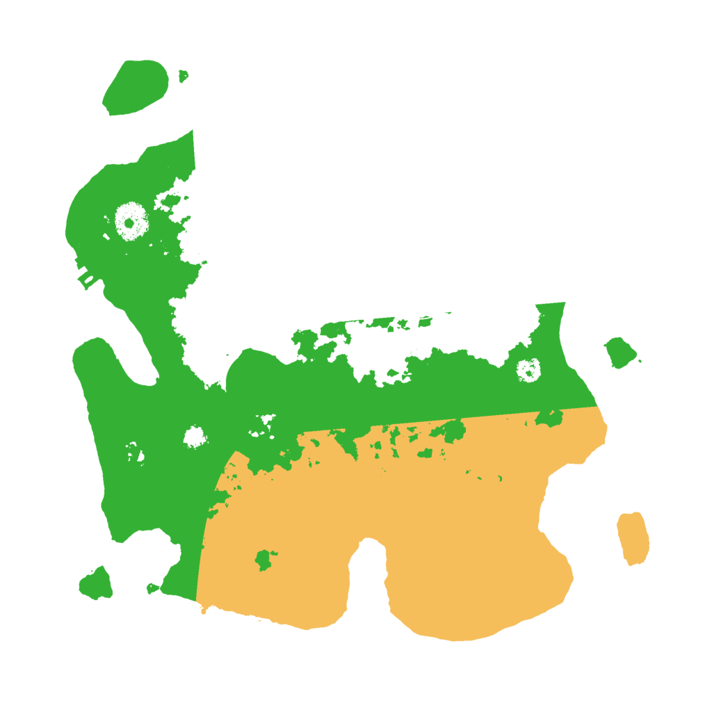 Biome Rust Map: Procedural Map, Size: 3000, Seed: 213310329