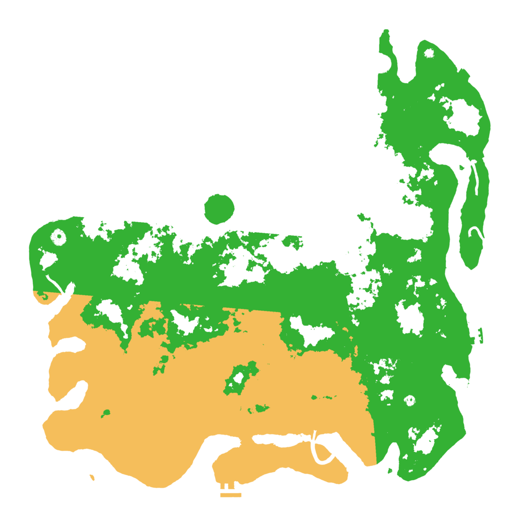 Biome Rust Map: Procedural Map, Size: 5000, Seed: 14170