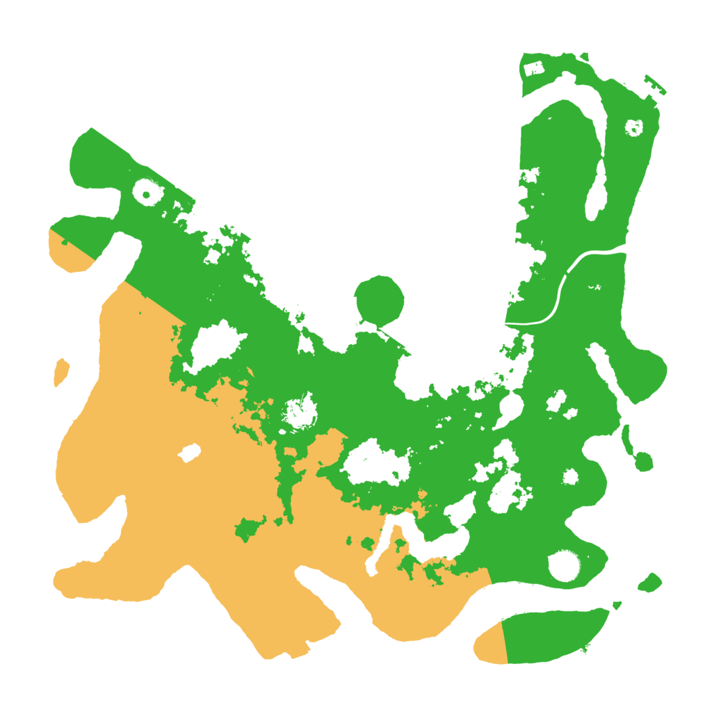 Biome Rust Map: Procedural Map, Size: 4000, Seed: 1759274799