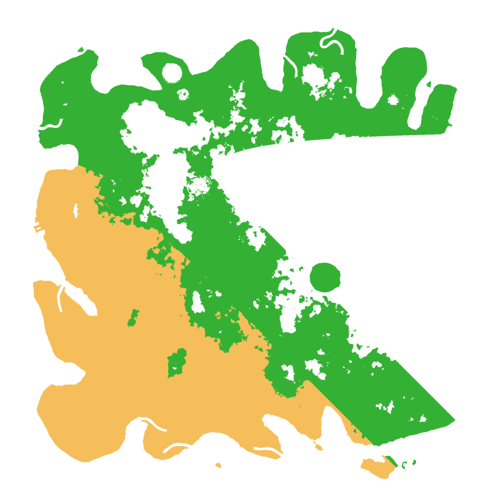 Biome Rust Map: Procedural Map, Size: 4500, Seed: 433201976
