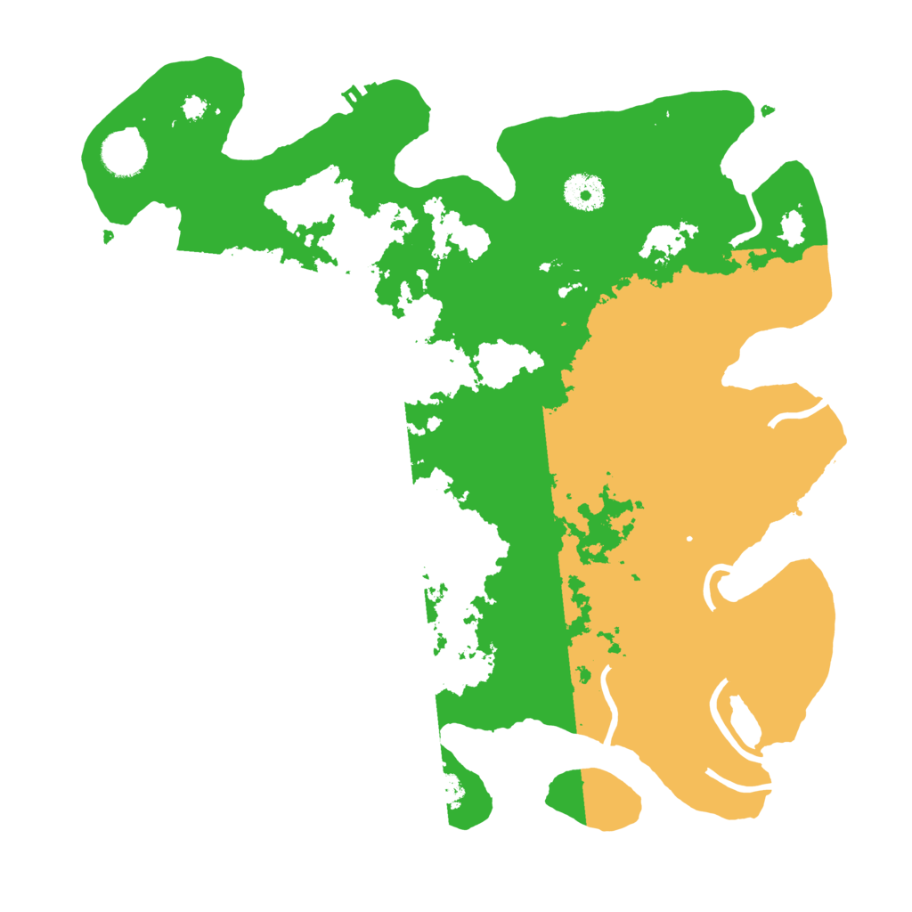 Biome Rust Map: Procedural Map, Size: 3500, Seed: 1623165