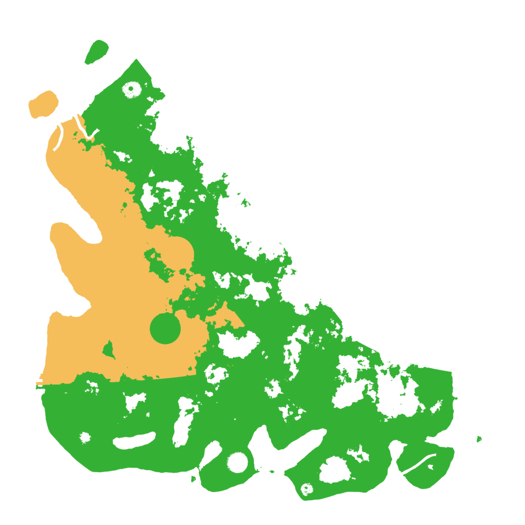 Biome Rust Map: Procedural Map, Size: 4500, Seed: 4731643