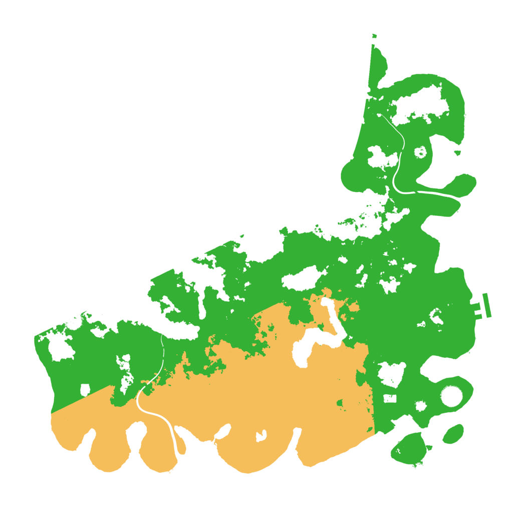 Biome Rust Map: Procedural Map, Size: 4250, Seed: 656565