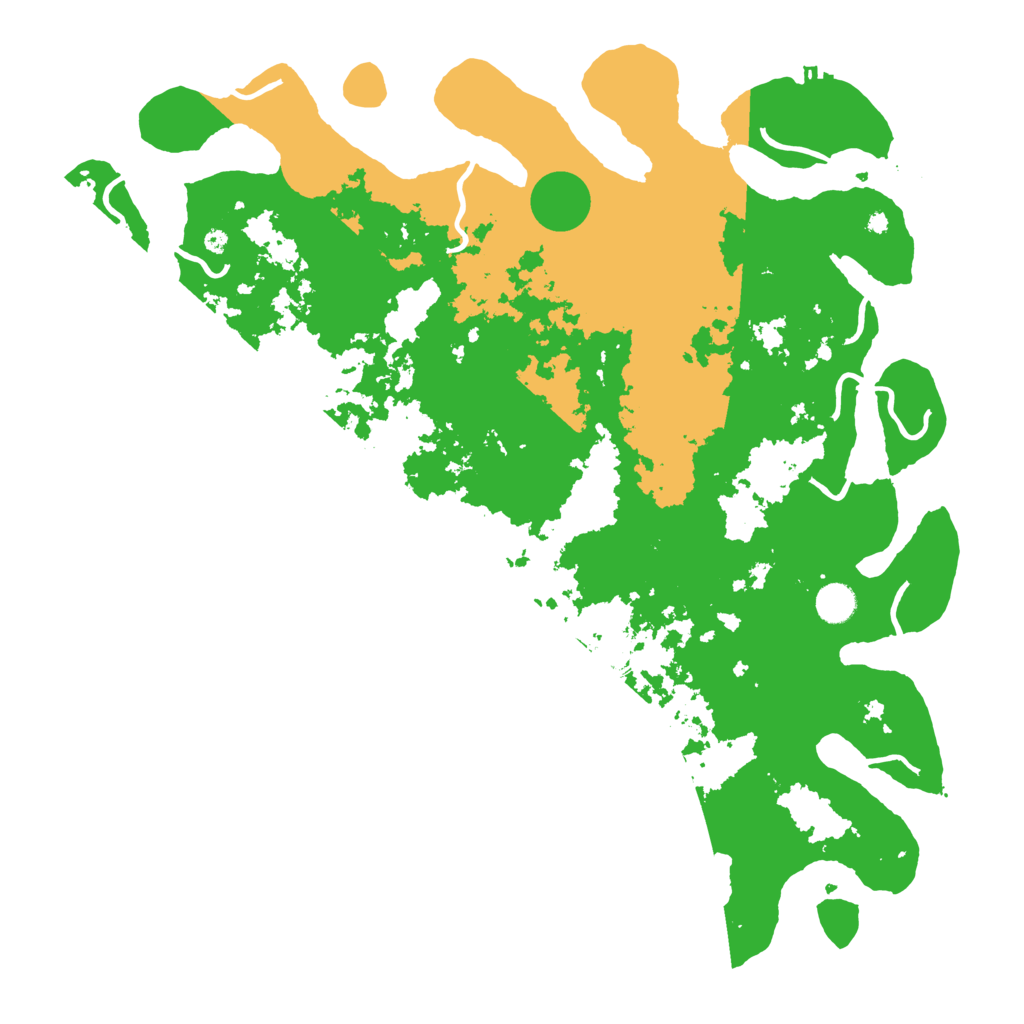 Biome Rust Map: Procedural Map, Size: 4500, Seed: 126673168