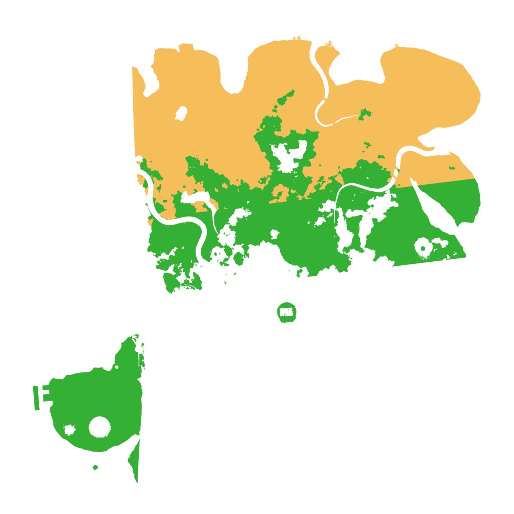 Biome Rust Map: Procedural Map, Size: 4250, Seed: 220983
