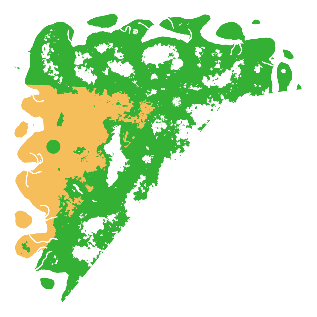 Biome Rust Map: Procedural Map, Size: 6000, Seed: 749391