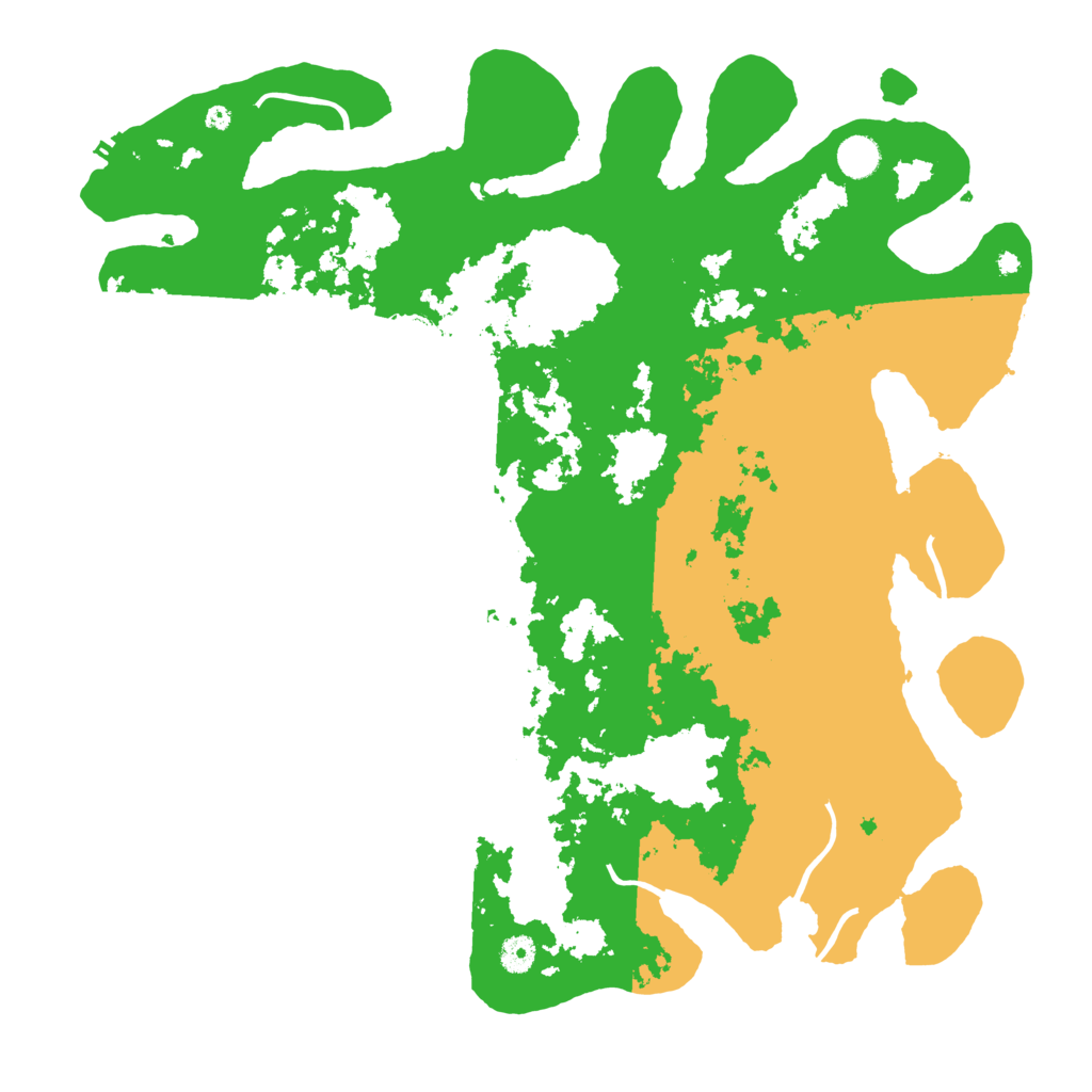 Biome Rust Map: Procedural Map, Size: 4500, Seed: 920408