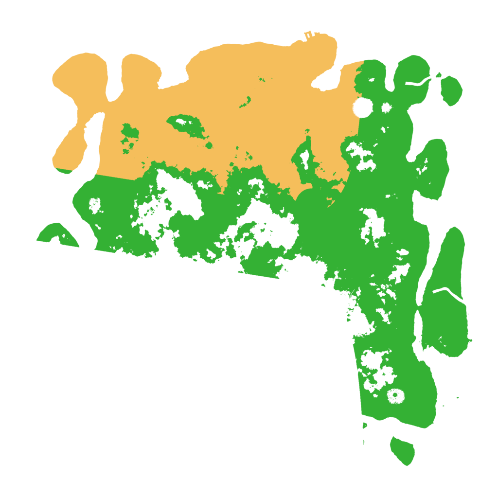 Biome Rust Map: Procedural Map, Size: 4500, Seed: 214022