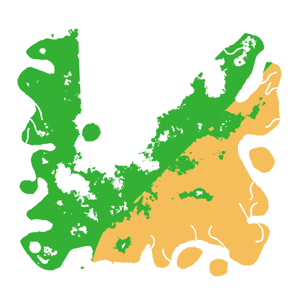 Biome Rust Map: Procedural Map, Size: 4500, Seed: 472127156